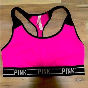 Victoria secrets pink sports bra